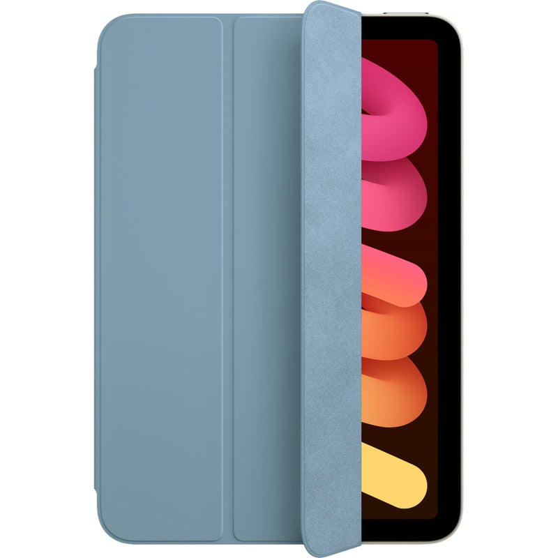 Afbeelding laden in galerijviewer, Apple smart folio voor ipad mini (a17 pro) - denim tablethoes (blauw)