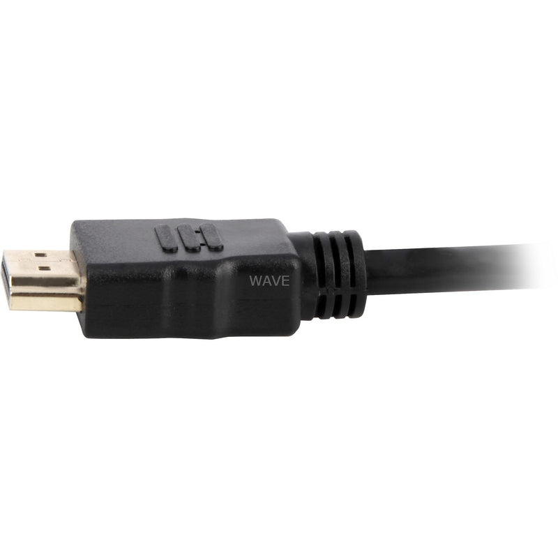 Afbeelding laden in galerijviewer, Sharkoon high speed hdmi kabel met ethernet (zwart, 1 meter, 4k, verguld)