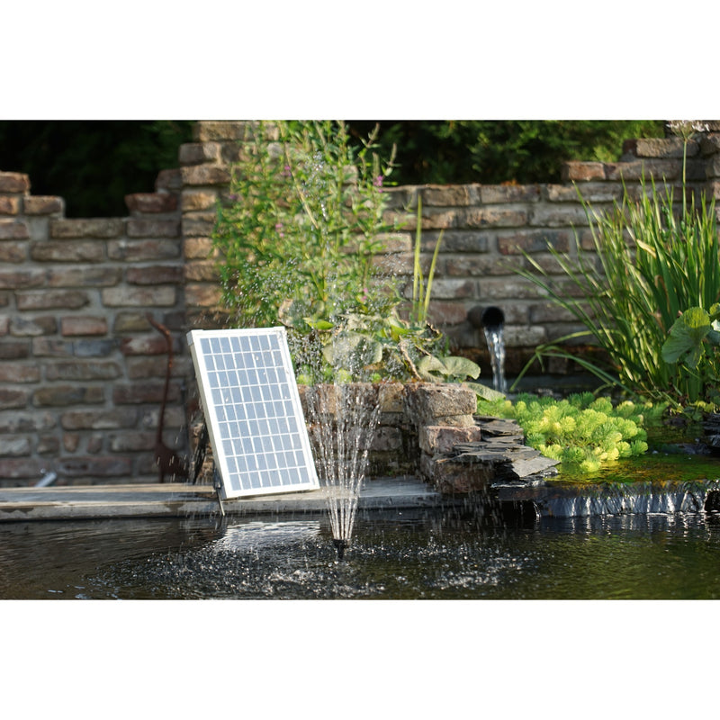 Afbeelding laden in galerijviewer, Ubbink solarmax 2500 pomp (zwart, incl. solarpaneel, pomp)