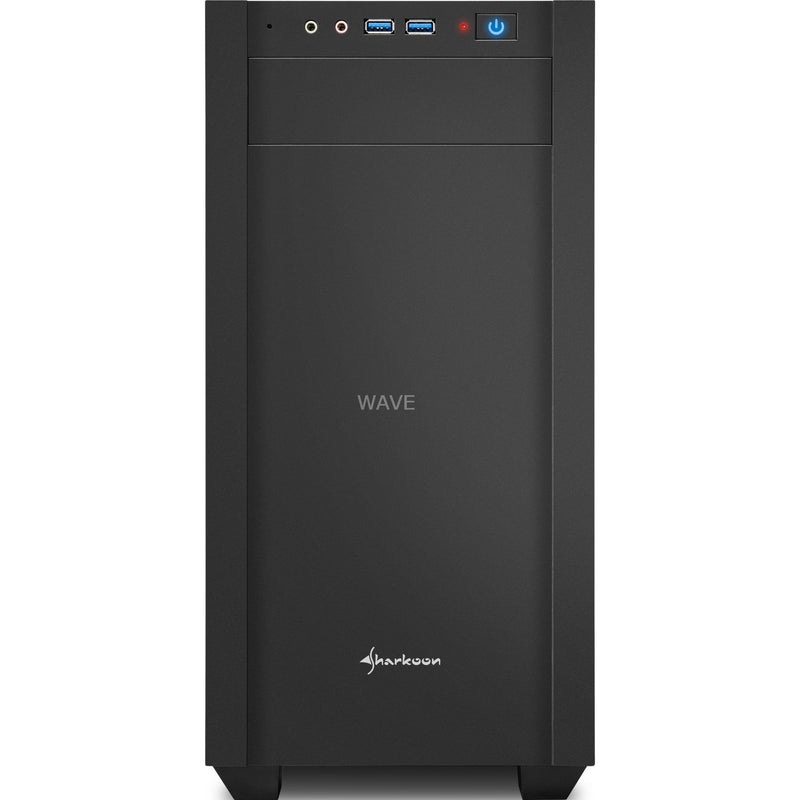 Afbeelding laden in galerijviewer, Sharkoon s1000 midi tower behuizing (zwart | 2x usb-a)