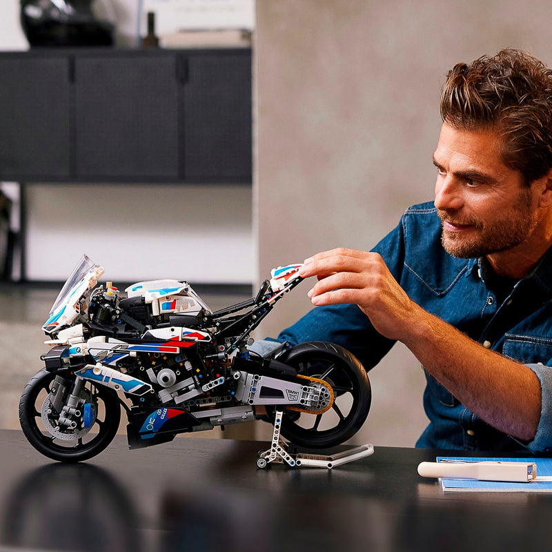 Afbeelding laden in galerijviewer, Lego technic - bmw m 1000 rr constructiespeelgoed (42130)