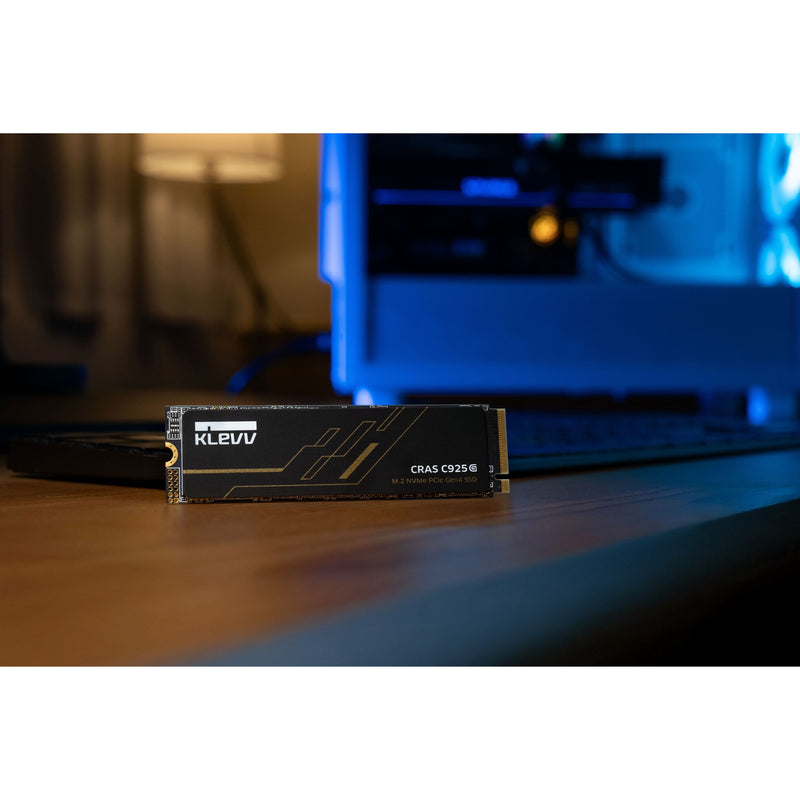 Afbeelding laden in galerijviewer, Klevv cras c925g 1 tb ssd (zwart, k01tbm2sp0-25g, pcie gen 4.0 x4, nvme 2.0)