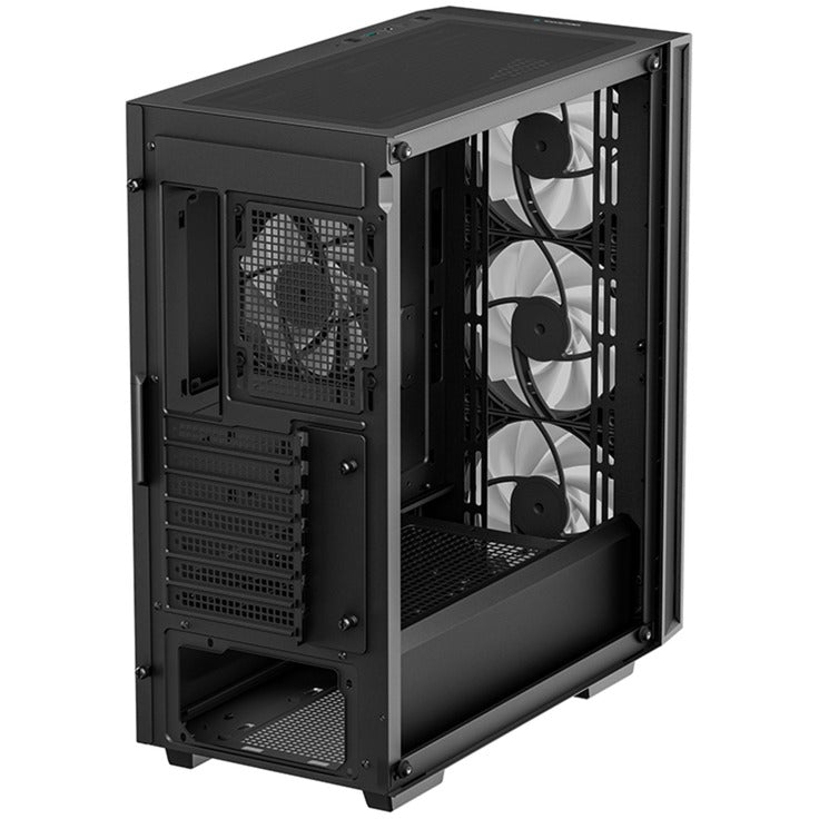 Afbeelding laden in galerijviewer, Deepcool matrexx 55 v4 c midi tower behuizing (zwart | 1x usb-a | 1x usb-c | rgb | window)