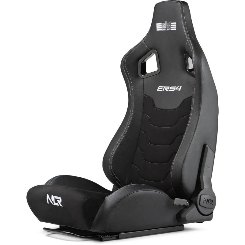 Afbeelding laden in galerijviewer, Next level racing ers4 elite reclining seat - pu leder suède edition gamestoel (zwart)