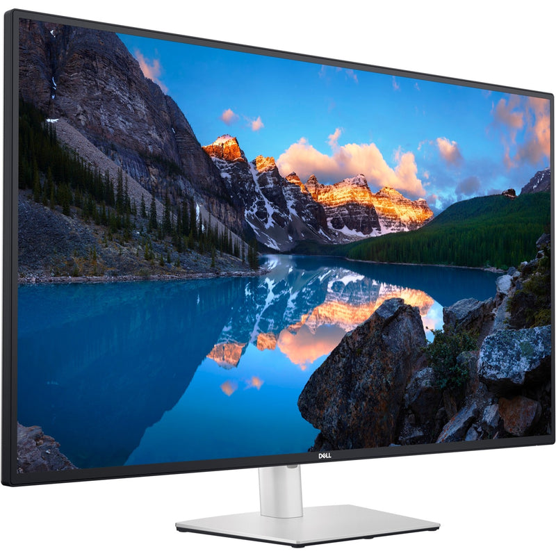 Afbeelding laden in galerijviewer, Dell ultrasharp u4323qe 43 4k uhd monitor (zwart zilver, hdmi, displayport, usb-c, audio, lan)