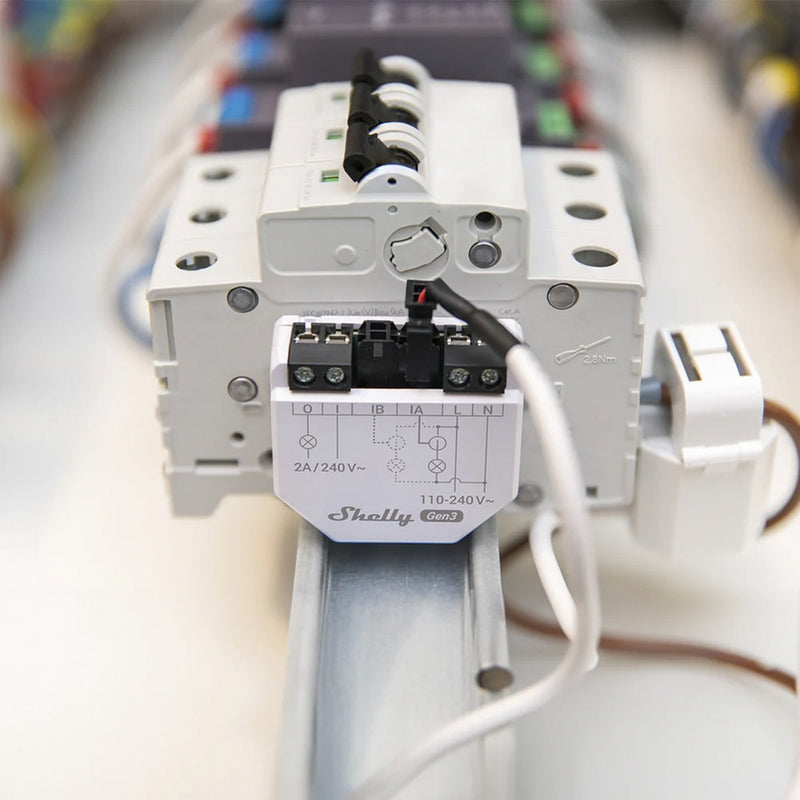 Afbeelding laden in galerijviewer, Shelly em gen3 - (1 x 50a ct included) elektriciteitsmeter bluetooth, wifi