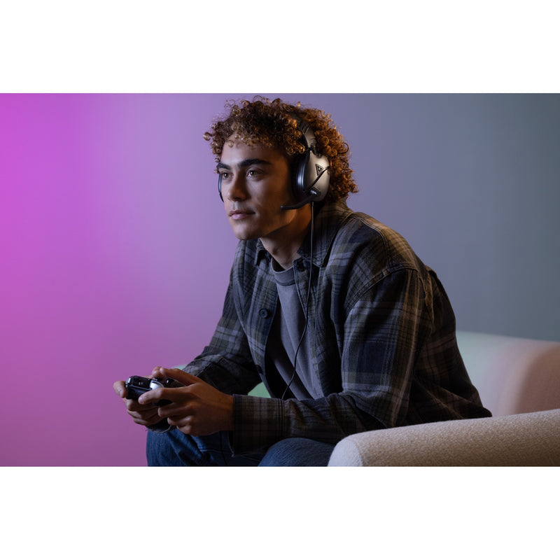 Afbeelding laden in galerijviewer, Turtle beach ear force recon 70p black (2024) over-ear gaming headset (zwart, ps4, ps5, xbox series x|s, xbox one, switch, pc, mobile)