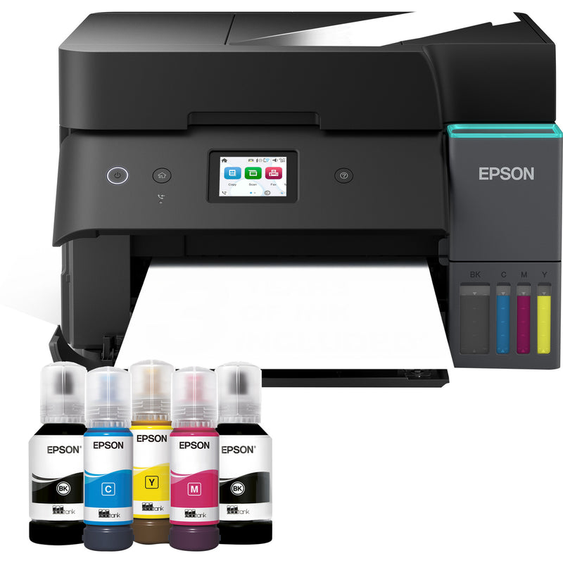Afbeelding laden in galerijviewer, Epson ecotank et-4950 all-in-one inkjetprinter (zwart, faxen, scannen, kopiëren, wifi, inclusief tot 3 jaar inkt)