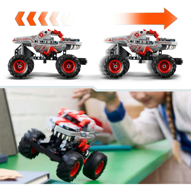 Afbeelding laden in galerijviewer, Lego technic monster jam™ thunderroarus™ pull-back truck - 42200