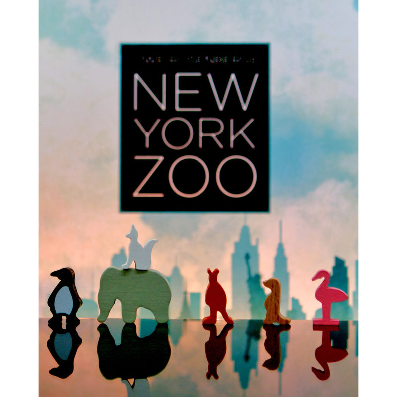 Afbeelding laden in galerijviewer, White goblin games new york zoo bordspel (nederlands, 1 - 5 spelers, 30 minuten, vanaf 10 jaar)