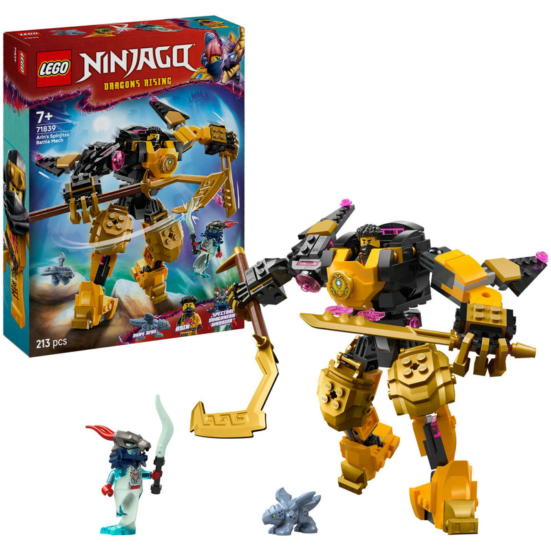 Afbeelding laden in galerijviewer, Lego ® ninjago® arins spinjitzu strijdmecha speelgoed - 71839