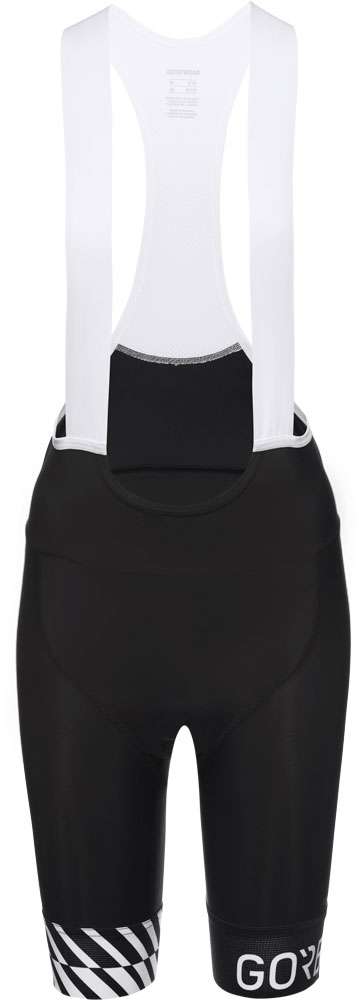 Afbeelding laden in galerijviewer, Gorewear swiftride optical - women's bib shorts with pad