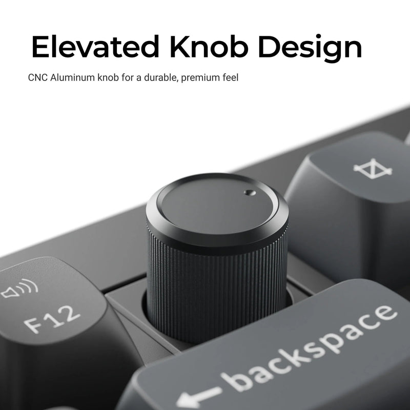 Afbeelding laden in galerijviewer, Keychron v3 ultra 8k wireless custom mechanical keyboard (zwart, us lay-out (qwerty), silk pom brown, 80% (tkl), rgb, hot swap, 2.4 ghz | bluetooth 5.3 | usb-c)