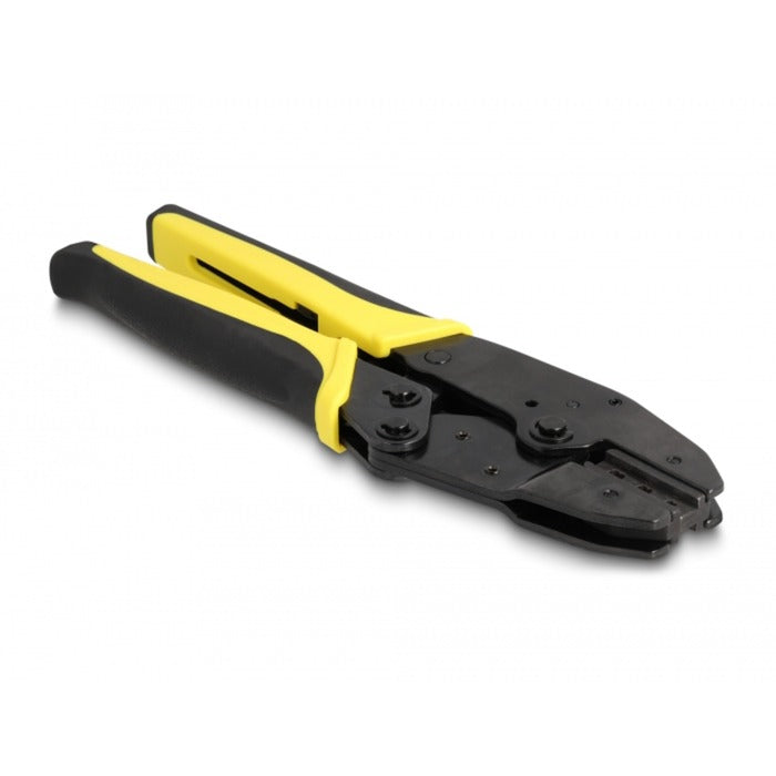 Afbeelding laden in galerijviewer, Delock crimping tool for dl4 plug 2.5 - 6 mm² krimptang (geel zwart)
