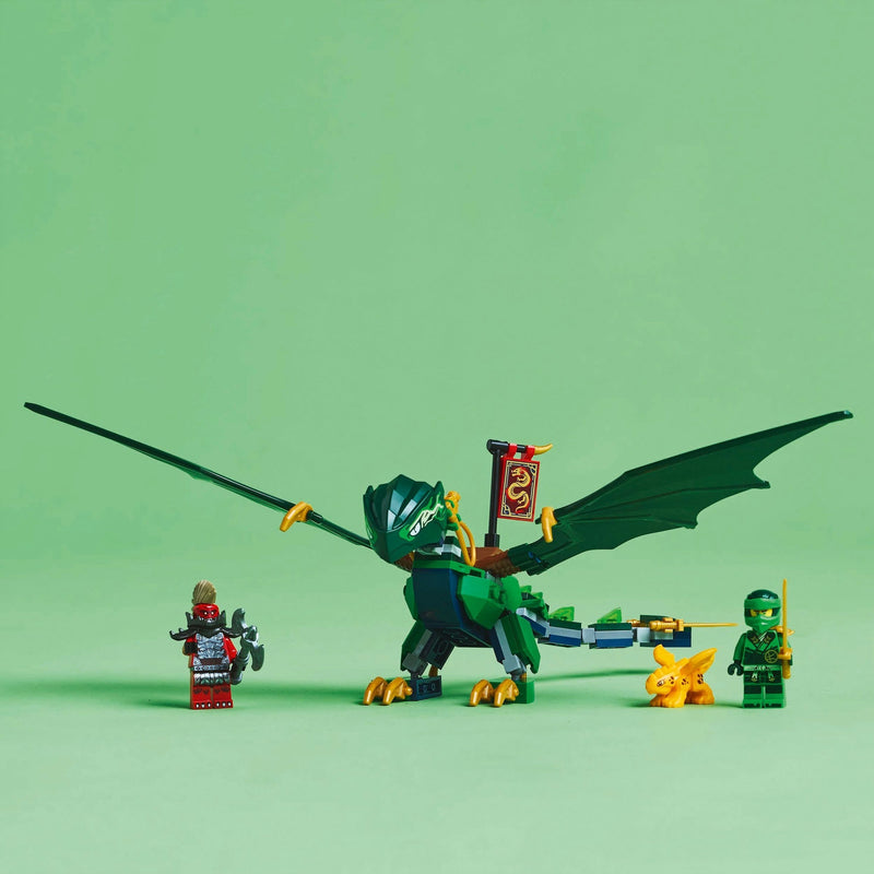 Afbeelding laden in galerijviewer, Lego ninjago 71829 lloyds groene bosdraak