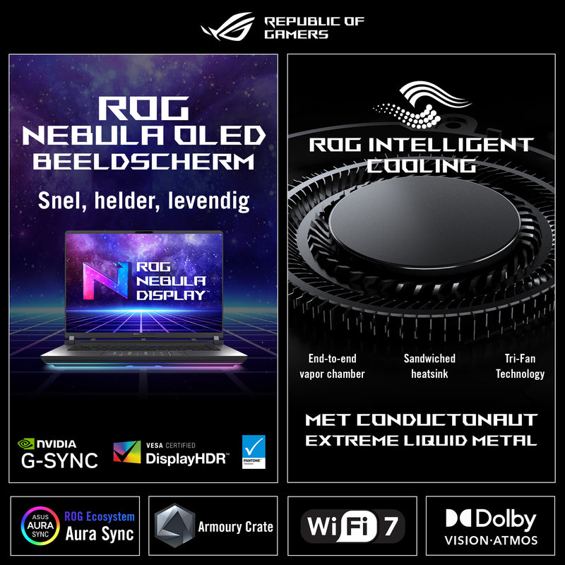 Afbeelding laden in galerijviewer, Asus rog zephyrus g14 ga403um-qs024w 14 copilot+ gaming laptop (wit | ryzen 9 270 | rtx 5060 | 16 gb | 1 tb ssd | oled)
