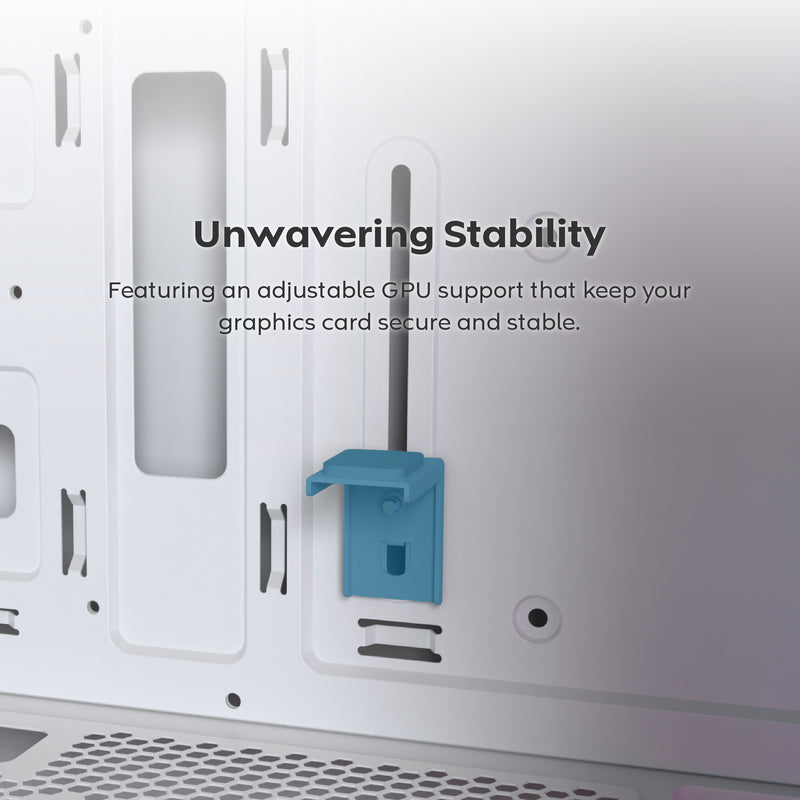 Afbeelding laden in galerijviewer, Montech x5 midi tower behuizing (wit | 2x usb-a | 1x usb-c | tempered glass)