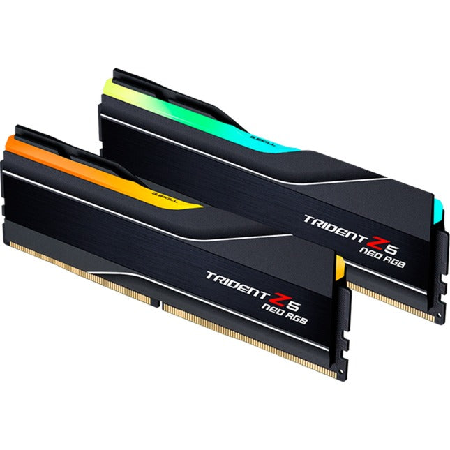 Afbeelding laden in galerijviewer, G.skill trident z5 neo rgb 32 gb ddr5-6000 (2x 16 gb) werkgeheugen (zwart, f5-6000j3038f16gx2-tz5nr, expo)