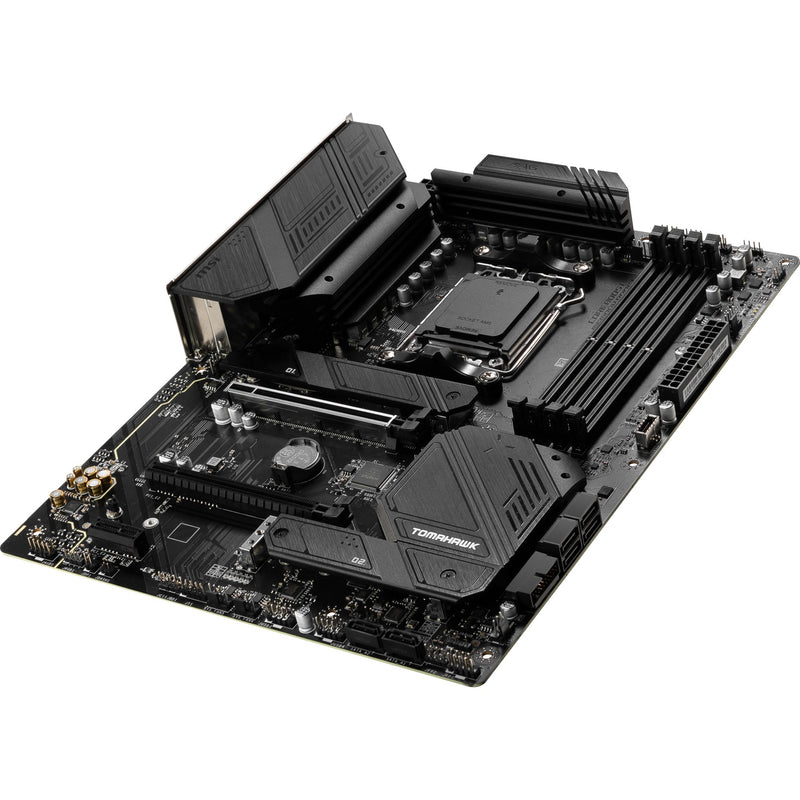 Afbeelding laden in galerijviewer, Msi mag b650 tomahawk wifi socket am5 moederbord (zwart, raid, 2.5 gb-lan, wi-fi 6e, bt, sound, atx)