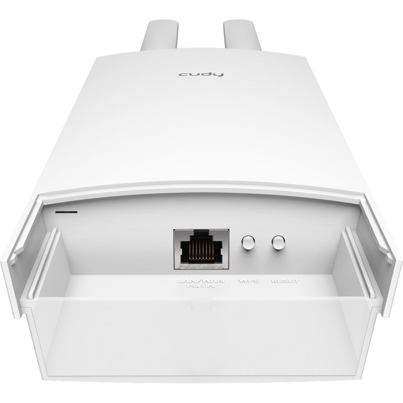 Afbeelding laden in galerijviewer, Cudy ap1300 ac1200 wifi gigabit outdoor access point (wit, poe)