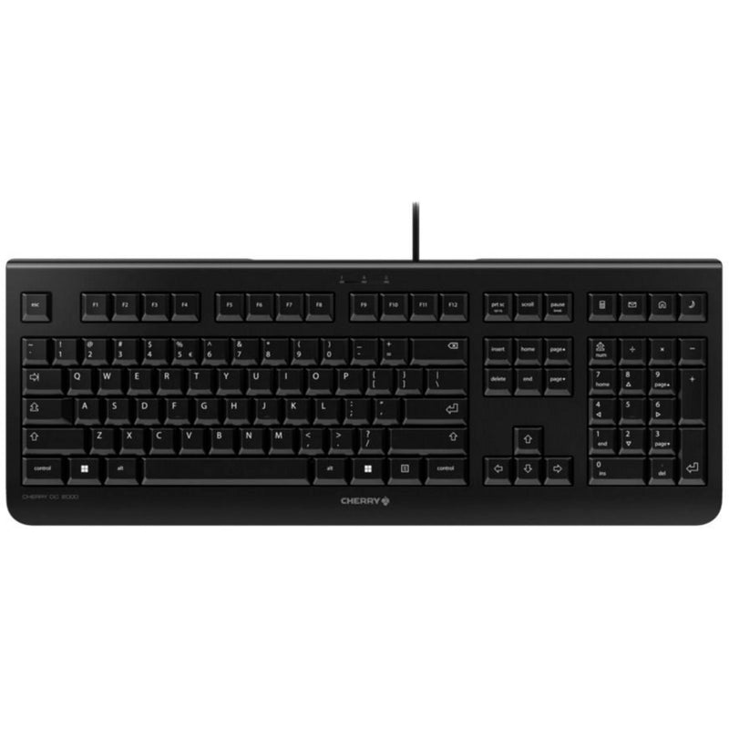 Afbeelding laden in galerijviewer, Cherry dc 2000, desktopset (zwart, eu lay-out (qwerty), rubberdome, 1,200 dpi)