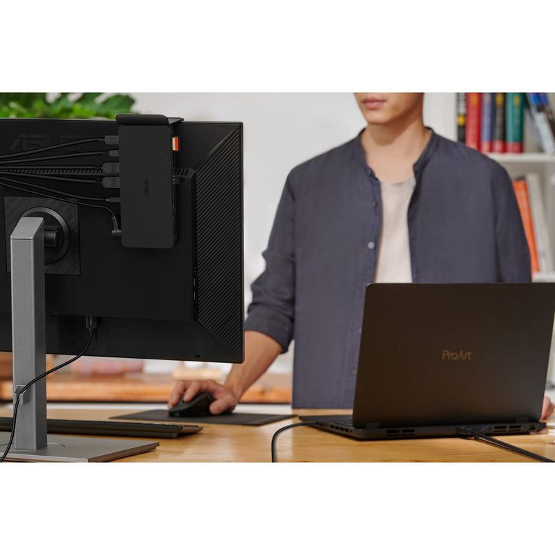 Afbeelding laden in galerijviewer, Asus triple 4k thunderbolt 4 dock dc500 dockingstation (zwart)