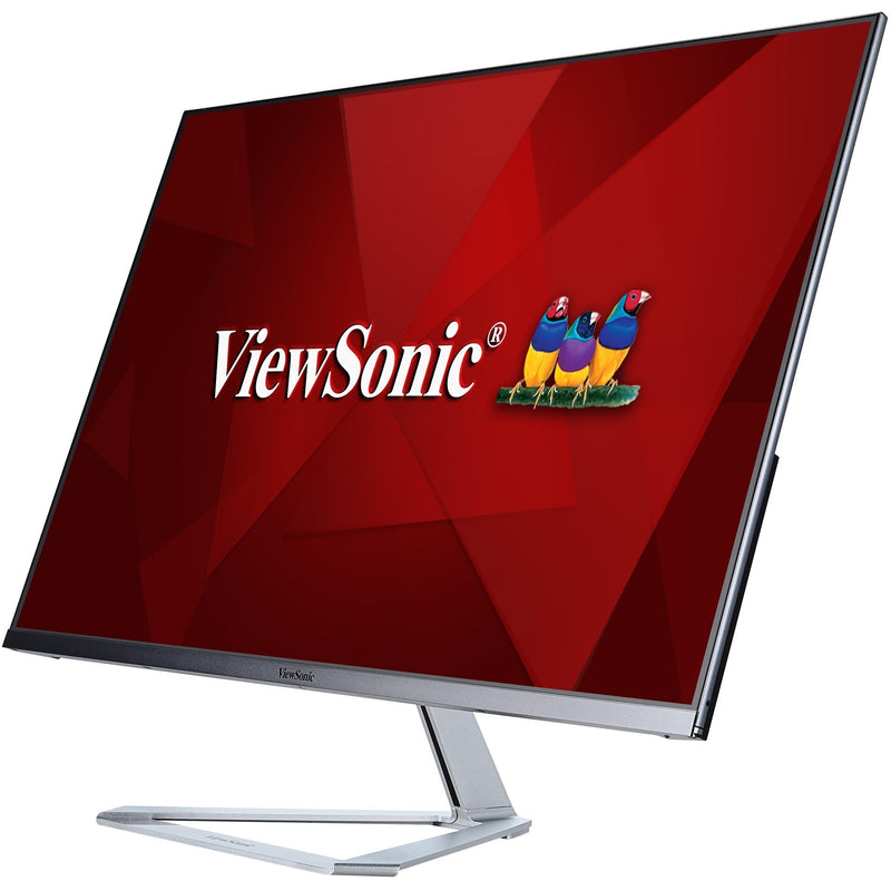 Afbeelding laden in galerijviewer, Viewsonic vx3276-mhd-3 31.5 monitor (zwart (mat) zilver, 1x hdmi, 1x displayport, vga, audio)