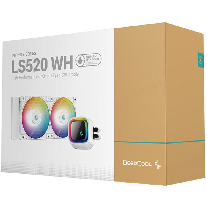 Afbeelding laden in galerijviewer, Deepcool ls520 240 waterkoeling (wit)