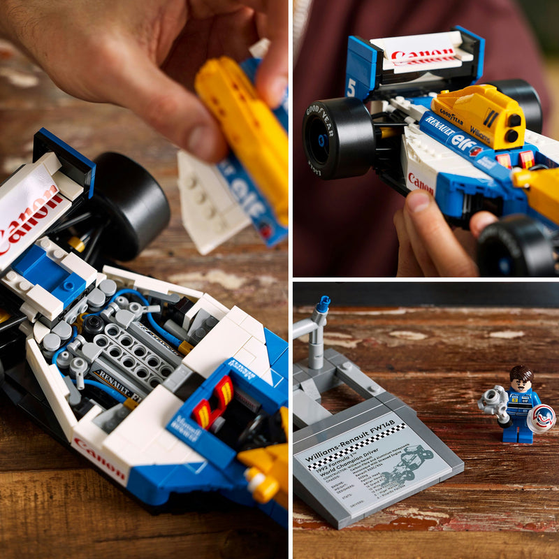 Afbeelding laden in galerijviewer, Lego icons williams racing fw14b en nigel mansell formule 1 auto - 10353