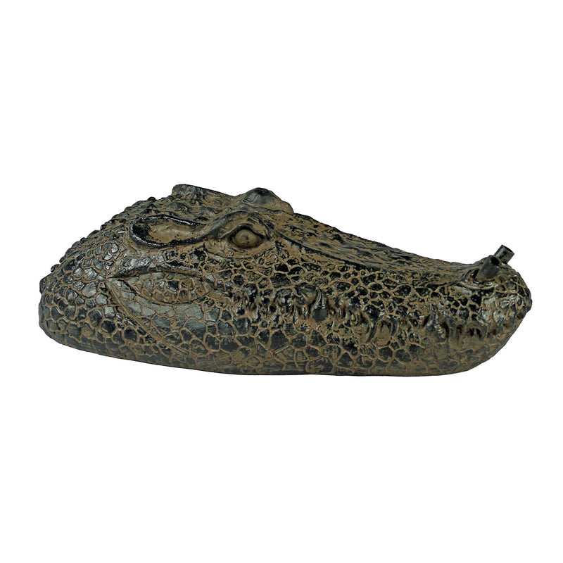 Afbeelding laden in galerijviewer, Ubbink drijvende spuitfiguur krokodillenkop waterornament