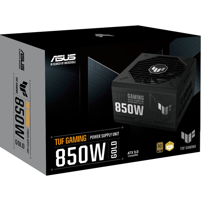 Afbeelding laden in galerijviewer, Asus tuf gaming gold modulaire 850 watt voeding (zwart, 1x 12v-2x6, 3x pcie)