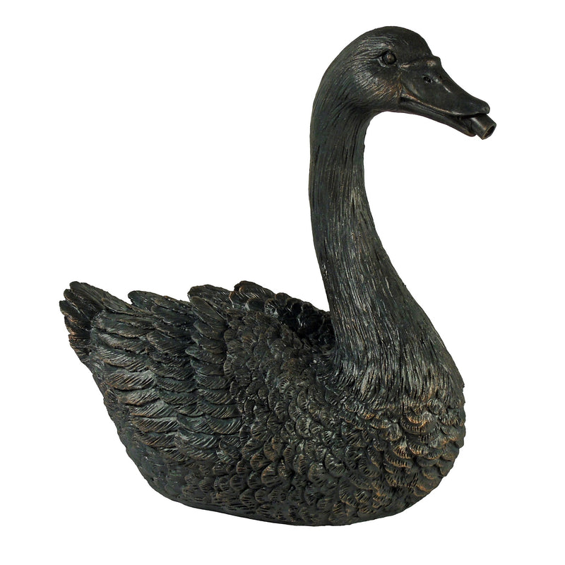 Afbeelding laden in galerijviewer, Ubbink spuitfiguur zwaan waterornament