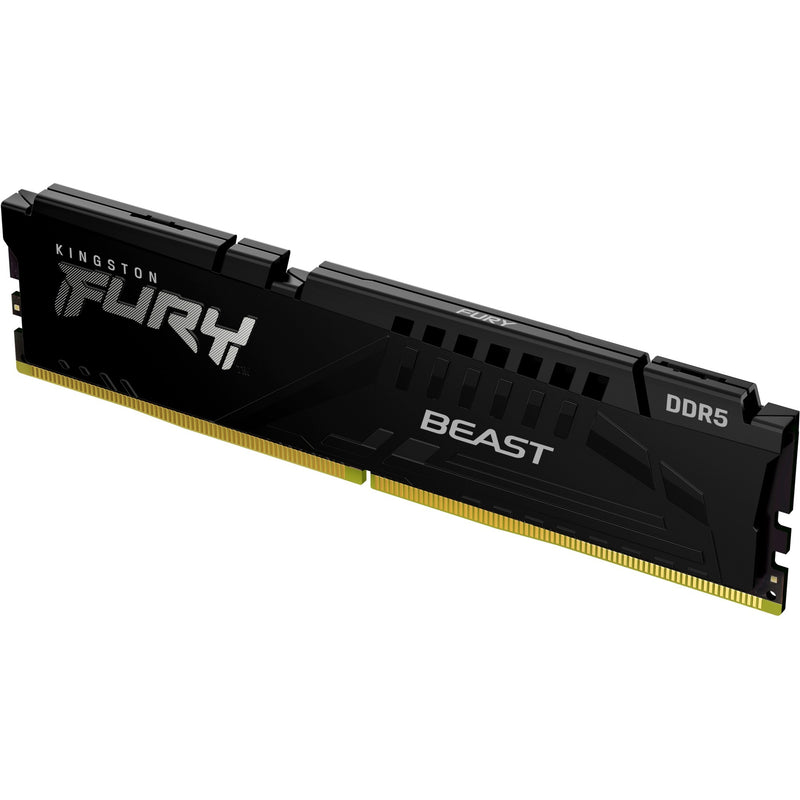 Afbeelding laden in galerijviewer, Kingston fury beast 16 gb ddr5-5200 (1x 16 gb) werkgeheugen (zwart, kf552c40bb-16, xmp 3.0)
