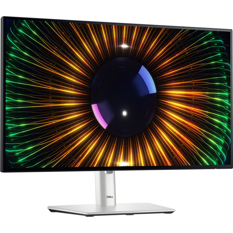 Afbeelding laden in galerijviewer, Dell ultrasharp u2424h 23.8 monitor (zilver zwart, hdmi, 2x displayport, usb-a, 2x usb-c, 120 hz)