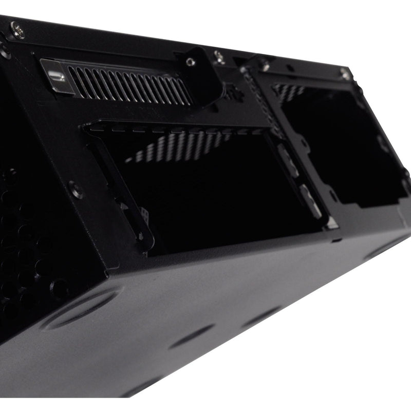 Afbeelding laden in galerijviewer, Silverstone milo ml05b htpc behuizing (zwart | 2x usb-a)
