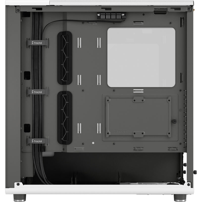 Afbeelding laden in galerijviewer, Fractal design north midi tower behuizing (wit houtkleur | 2x usb-a | 1x usb-c | tempered glass)