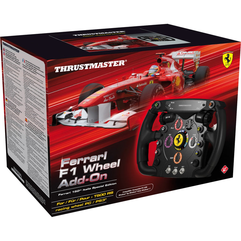 Afbeelding laden in galerijviewer, Thrustmaster ferrari f1 wheel add-on stuur add-on (zwart zilver, pc, playstation 3, playstation 4, xbox one)