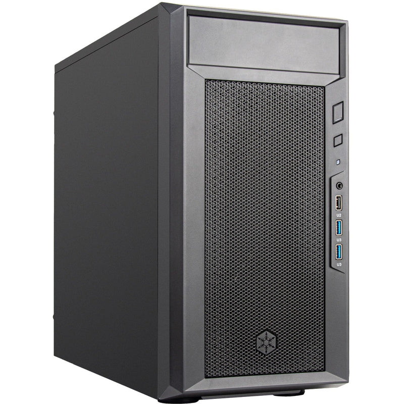 Afbeelding laden in galerijviewer, Silverstone fara 311 midi tower behuizing (zwart | 3x usb-a)