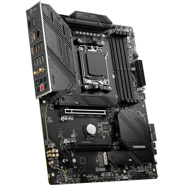 Afbeelding laden in galerijviewer, Msi mag b650 tomahawk wifi socket am5 moederbord (zwart, raid, 2.5 gb-lan, wi-fi 6e, bt, sound, atx)