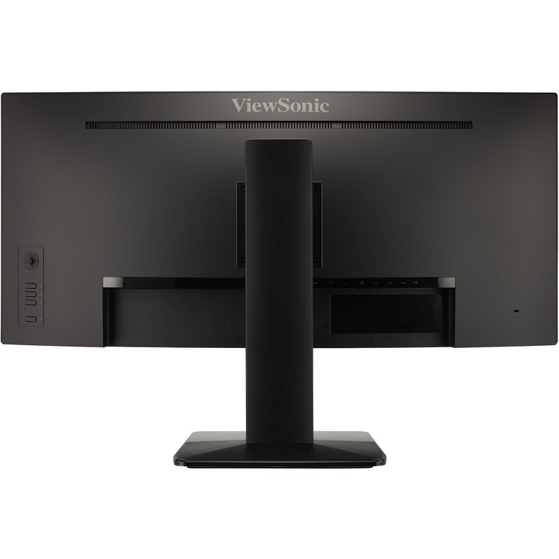 Afbeelding laden in galerijviewer, Viewsonic uwqhd curved docking monitor met kvm-switch vg3419c 34 ultrawide (zwart (mat), 1x hdmi, 1x displayport, usb-a, usb-b, usb-c, lan, audio)