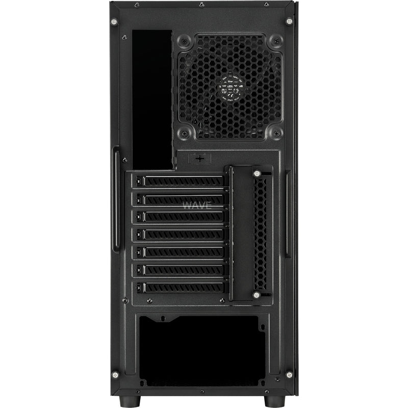 Afbeelding laden in galerijviewer, Sharkoon tg6 rgb midi tower behuizing (zwart | 4x usb-a | rgb | tempered glass)