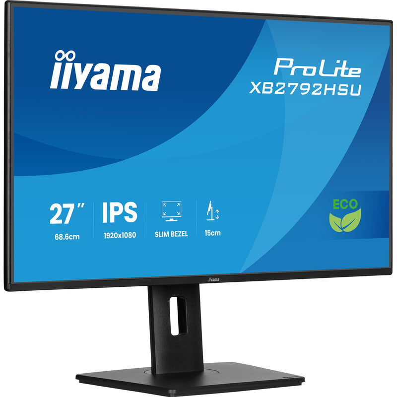 Afbeelding laden in galerijviewer, Iiyama prolite xb2792hsu-b1 27 monitor (zwart (mat), hdmi, displayport, 2x usb-a, usb-b, 120 hz)