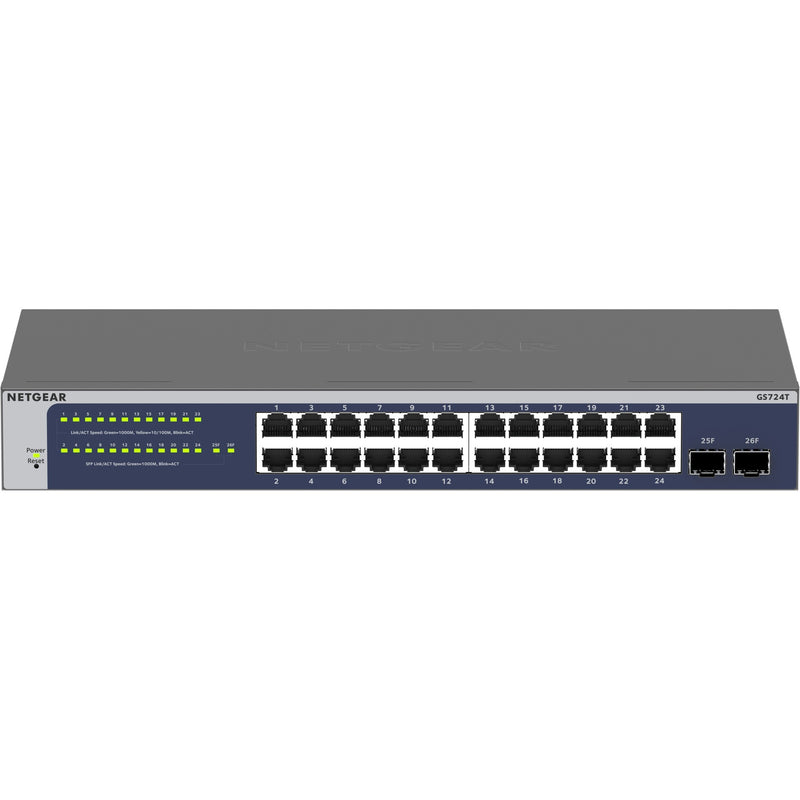 Afbeelding laden in galerijviewer, Netgear 24-port gigabit smart switch (gs724tv6)
