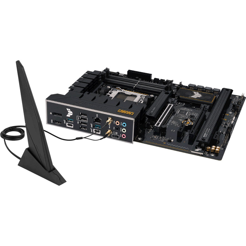 Afbeelding laden in galerijviewer, Asus tuf gaming b650-plus wifi socket am5 moederbord (zwart lichtoranje, raid, 2.5gb-lan, wi-fi 6, bt 5.2, sound, atx)