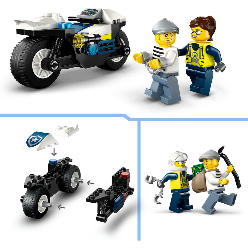 Afbeelding laden in galerijviewer, Lego ® city achtervolging op politiemotor - 60455