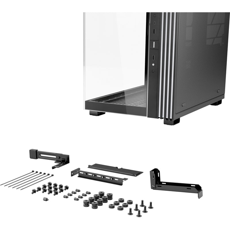 Afbeelding laden in galerijviewer, Be quiet! light base 600 dx midi tower behuizing (zwart | 2x usb-a | 1x usb-c | rgb | window)