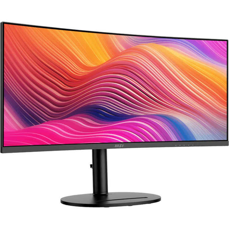 Afbeelding laden in galerijviewer, Msi modern md342cqp 34 ultrawide monitor (zwart, hdmi, displayport, 2x usb-a, usb-b, usb-c)