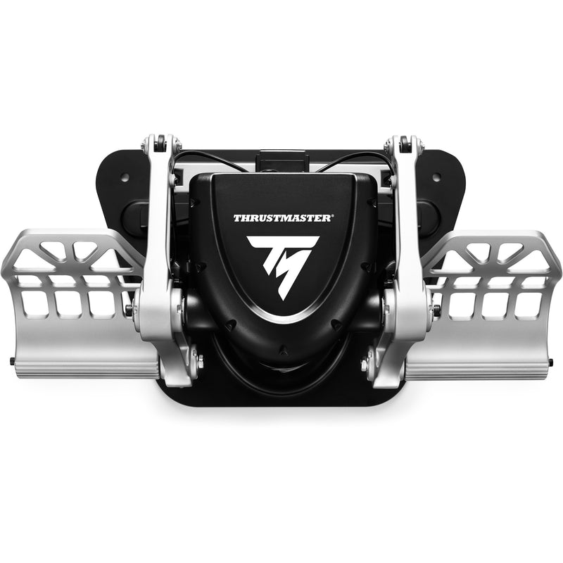 Afbeelding laden in galerijviewer, Thrustmaster tpr pendular rudder systeem pedalen (zwart metaal, pc)