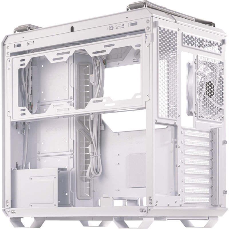 Afbeelding laden in galerijviewer, Asus tuf gaming gt502 plus midi tower behuizing (wit | 2x usb-a | 1x usb-c | tempered glass)