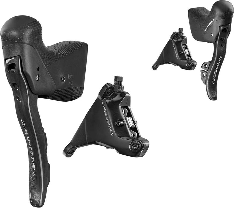 Afbeelding laden in galerijviewer, Campagnolo super record 2x12-speed ep wrl shift brake levers